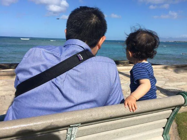 海で二人でたそれがて・・・